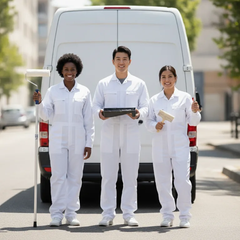 Painter team in Saint-Louis-de-Terrebonne